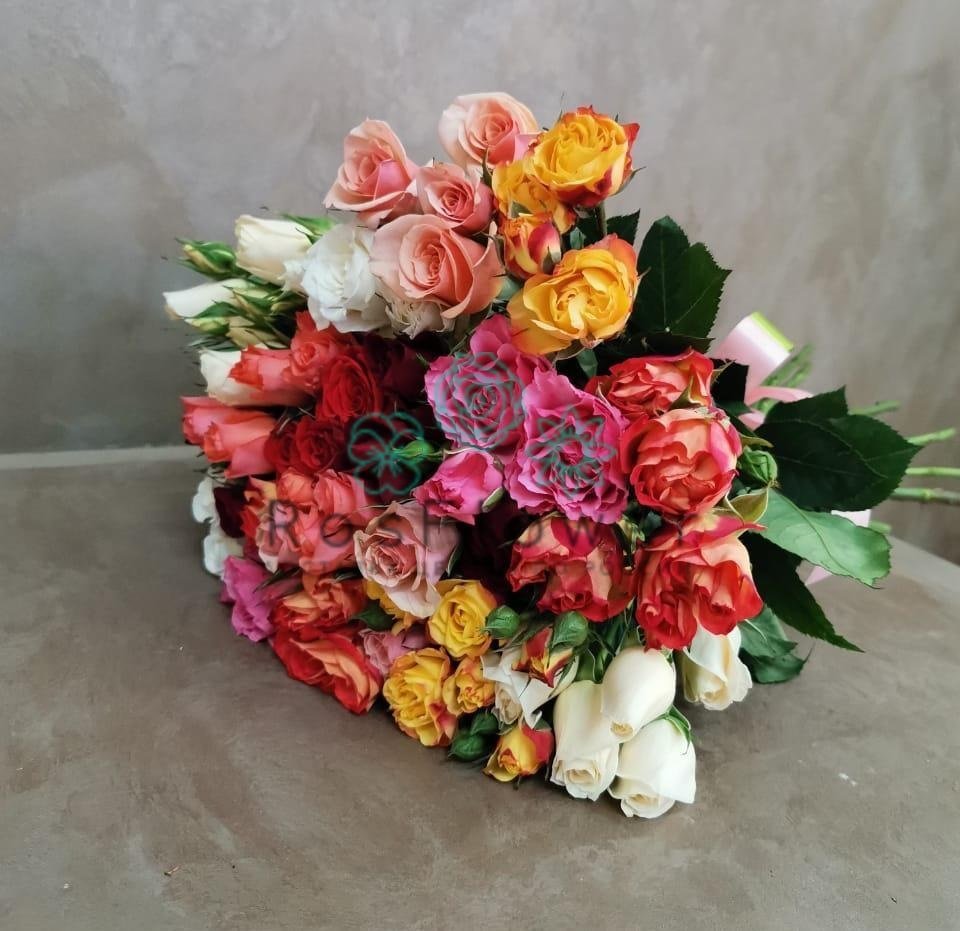 Букет цветов из: Розы в Песковке