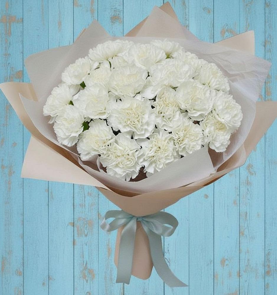 Букет цветов из: Гвоздики в Песковке