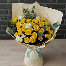 Букет цветов из:  Розы #REPLACE_PRED# Песковке