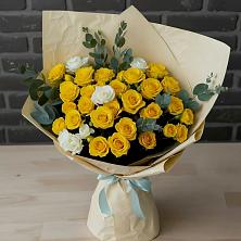 Букет цветов из:  Розы в Песковке