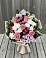 Букет цветов из: Альстромерии, Гвоздики, Розы и Хризантемы в Песковке