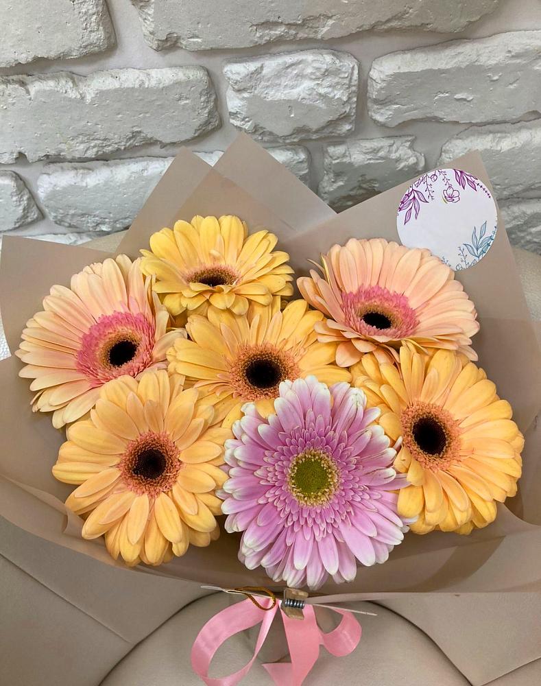 Букет цветов из: Герберы в Песковке