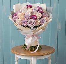 Букет цветов из:  Розы #REPLACE_PRED# Песковке