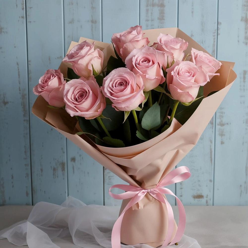 Букет цветов из: Розы в Песковке