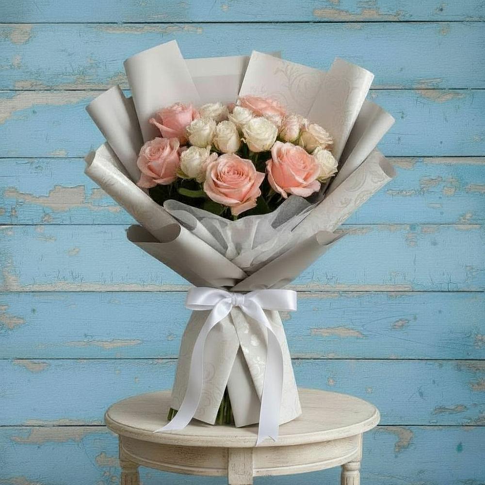 Букет цветов из: Розы в Песковке
