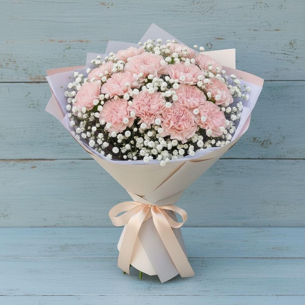 Букет цветов из: Гвоздики в Песковке