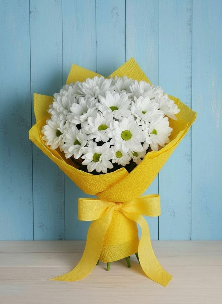 Букет цветов из: Хризантемы в Песковке