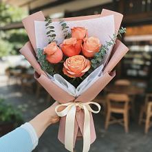 Букет цветов из:  Розы #REPLACE_PRED# Песковке
