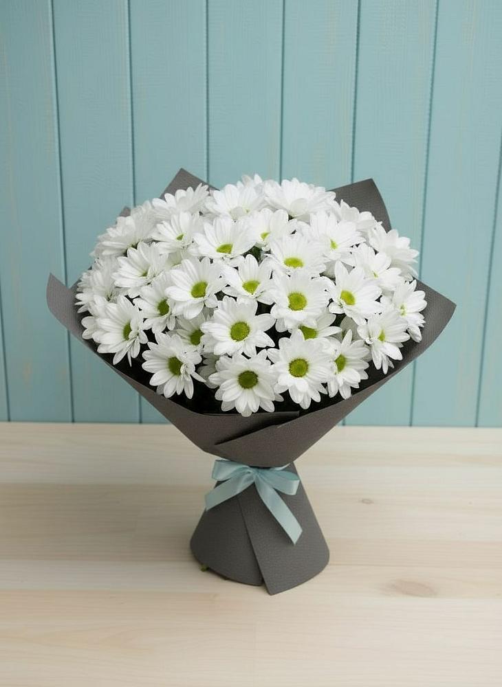 Букет цветов из: Хризантемы в Песковке