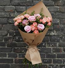 Букет цветов из:  Розы в Песковке