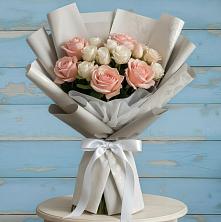 Букет цветов из:  Розы в Песковке