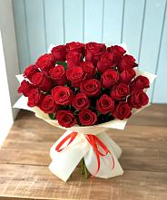 Букет 29 Красных роз #REPLACE_PRED# Песковке