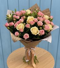 Букет цветов из:  Розы #REPLACE_PRED# Песковке