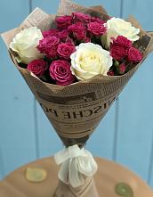 Букет цветов из:  Розы в Песковке