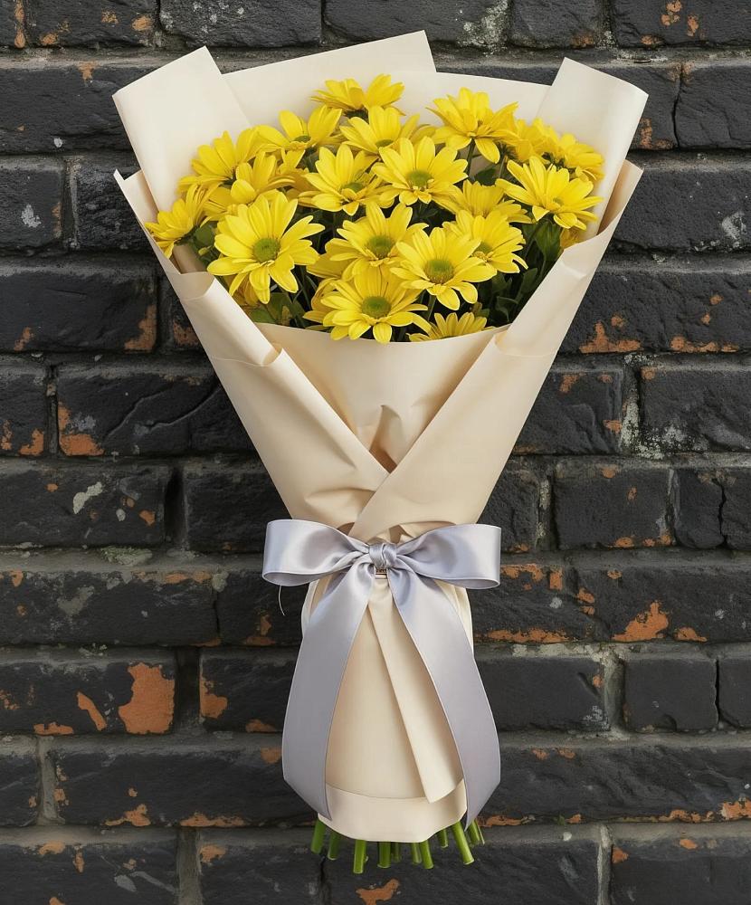 Букет цветов из: Хризантемы в Песковке