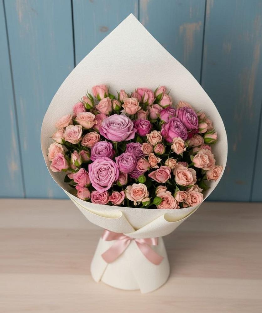 Букет цветов из: Розы в Песковке