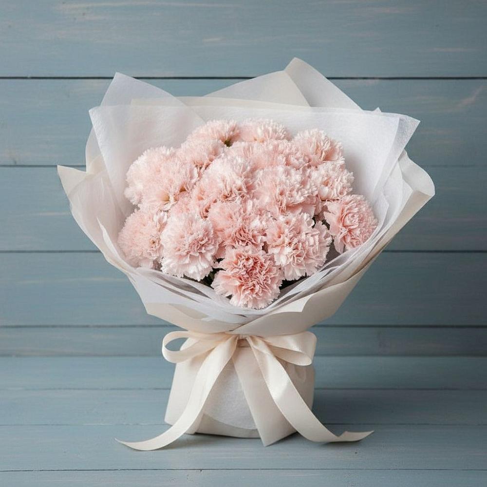 Букет цветов из: Гвоздики в Песковке