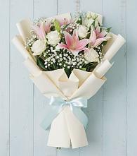 Букет цветов из:  Лилии в Песковке