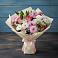 Букет цветов из: Хризантемы, Альстромерии и Розы в Песковке
